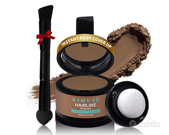 Polvere per capelli , attaccatura e capelli grigi