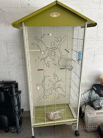 Gabbia per uccelli o pappagalli