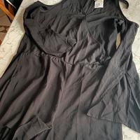 Tutina in viscosa donna,nera