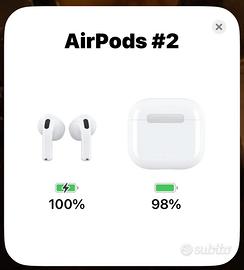 Cuffie Apple airpods 4 con ANC