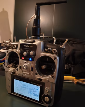 Modellismo Radiocomando Futaba T10CP + Spektrum