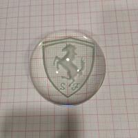 Ferma carte in vetro  inciso logo Scuderia Ferrari