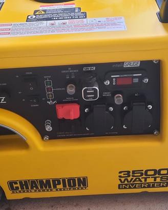 Generatore Champion 3500 W. inverter 