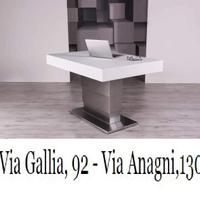 Tavolino trasformabile new ares mega bianco-TAVOLI