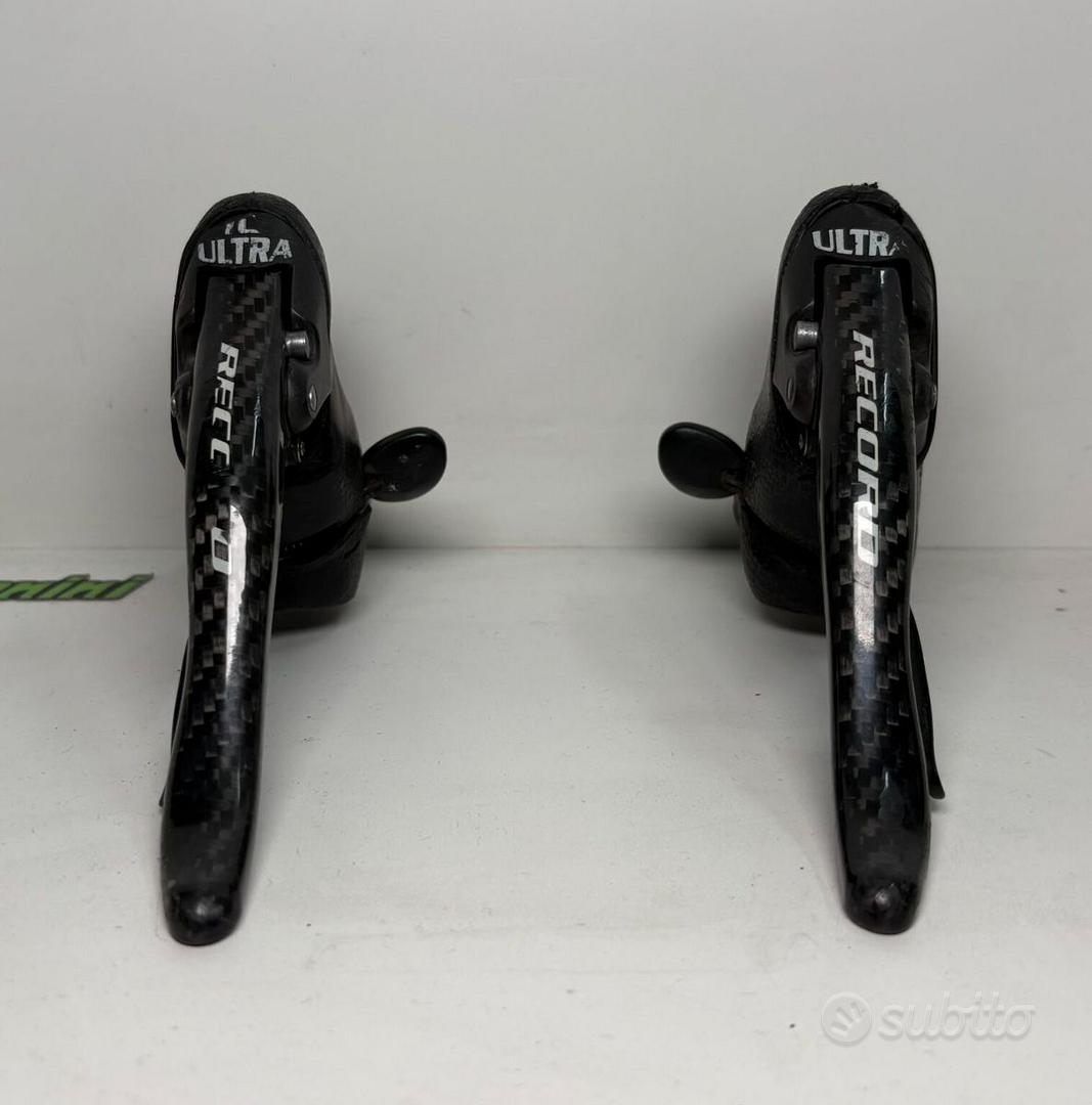 Coppia Campagnolo Super Record EPS Ergopower Leve 11 velocità Ultra