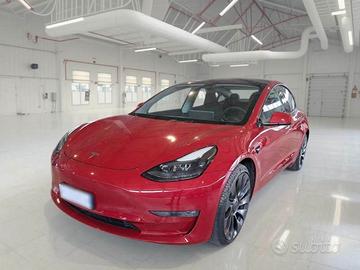 TESLA MODEL 3 75 KWH PERFORMANCE DUAL MOTOR 4WD 4 