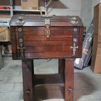 Baule porta vini in legno