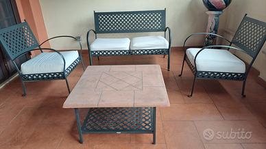 set divani per esterno