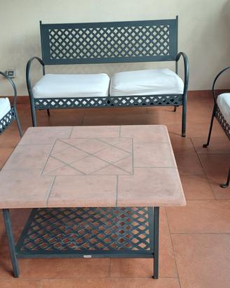 set divani per esterno