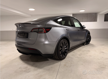 TESLA Model Y Performance Silver, FSD, Gancio
