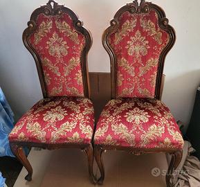 2 sedie d'epoca