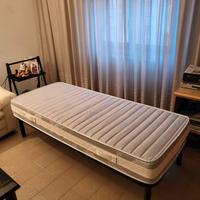 Materasso singolo + rete - misure:190x80x20 cm
