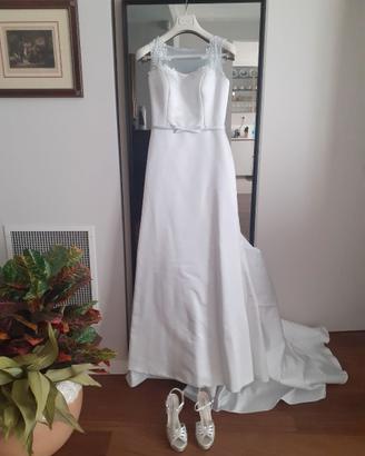 ABITO DA SPOSA E SCARPE