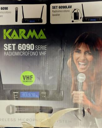 RADIO MICROFONO KARMA 6090 SET