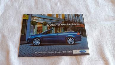 Cartolina Ford Focus Coupé-Cabriolet Cangiante.