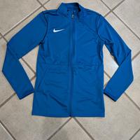Felpa Nike blu con zip sportiva