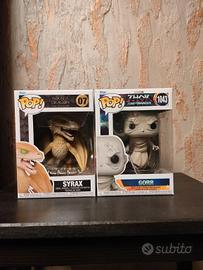 Funko pop Syrax 07 e Gorr 1043