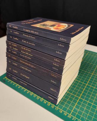 Lotto 10 libri, Andrea Camilleri. Ed. Sellerio