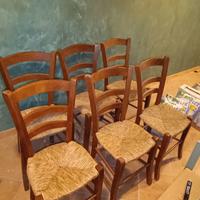 Sedie in legno 