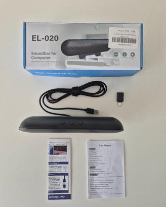 Altoparlante per PC, mini soundbar