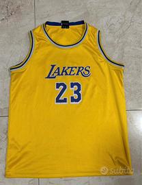 Canotta NBA LeBron james 23 Los angeles Lakers