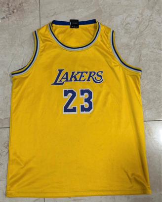 Canotta NBA LeBron james 23 Los angeles Lakers