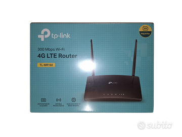 MODEM ROUTER WIFI 4G CON SIM TP-LINK MR6400/MR150