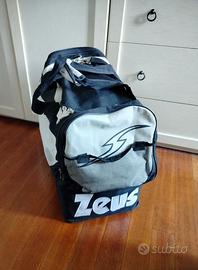 Borsone sportivo Zeus nero e bianco
