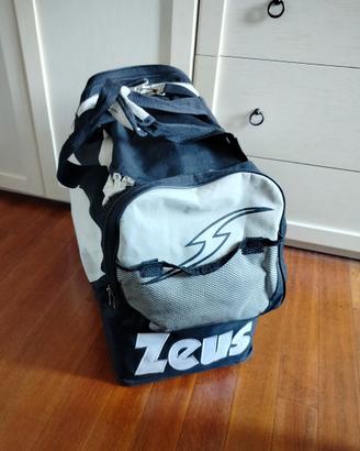 Borsone sportivo Zeus nero e bianco