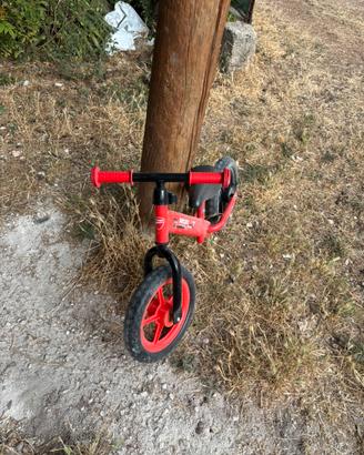 bici senza pedali e triciclo