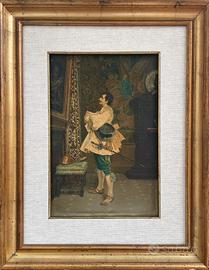 QUADRO,TITO CONTI(Firenze 1842-1924)Stampa su Tela