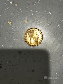 moneta d oro impero mexicano
