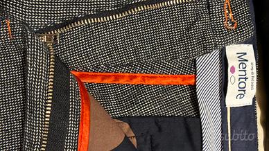 Pantalone mentore in lana pettinata