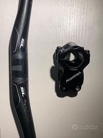 Attacco manubrio e manubrio Mtb
