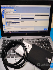 Kit diagnosi pc Lenovo 12 Delphi autocom 2023
