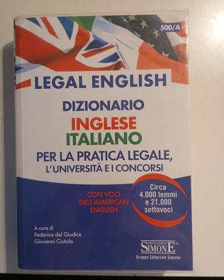 Legal English - Dizionario