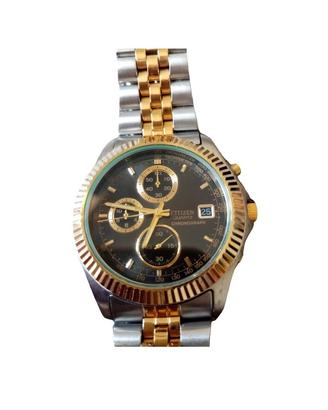 citizen chronograph oro e acciaio 
