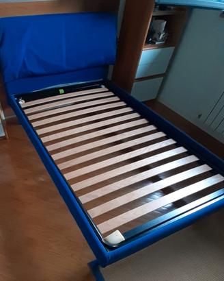 Letto Axil 1 piazza e mezzo+ rete +materasso