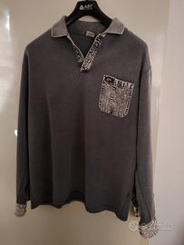 polo maniche lunghe uomo taglia XXL 