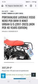 Portavaligie laterale per BMW Urban GS