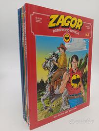 Zagor Darkwood Novels serie completa Bonelli