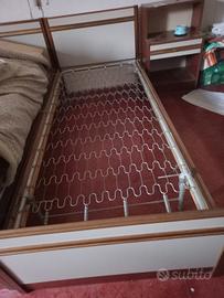 letto,rete  ,comodino