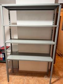 SCAFFALE METALLICO h 200 larghezza 120 prof. 40