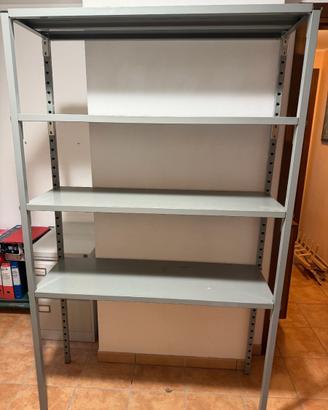 SCAFFALE METALLICO h 200 larghezza 120 prof. 40