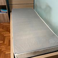 Letto singolo IKEA contenitore con testiera