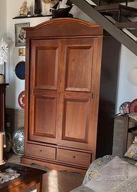 Armadio in legno 2 ante
