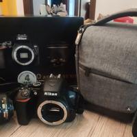 Nikon D3500 AF-P 18-55 kit + AF-P 10-20