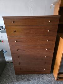 Scarpiera colore noce 