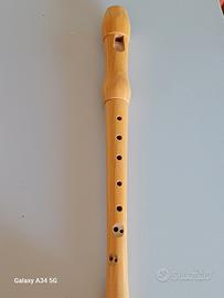Flauto dolce in legno