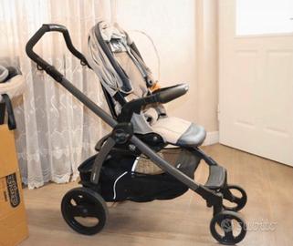 Trio peg perego carrozzino sediolina portanfan